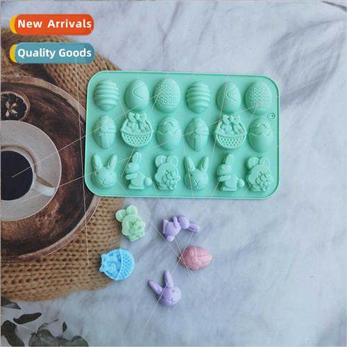 18 Resurrected Eggs Rabb 185 Chocolate licone Mold Dessert I