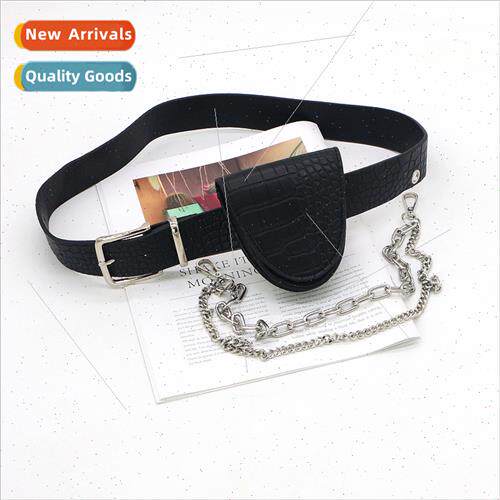 New crocodile pattern belt female belt dress coat su waist b