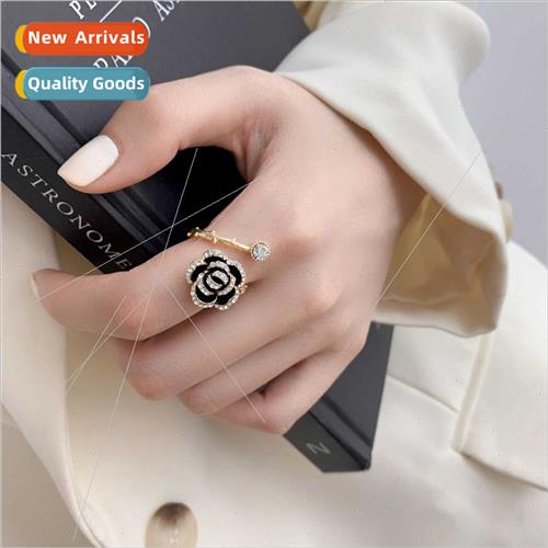 black roses wh diamonds vintage niche cold ins open ring fas