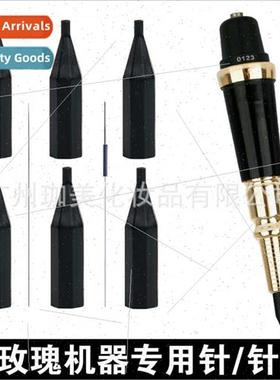 Semi-permanent gold rose half throw machine needle bubble si