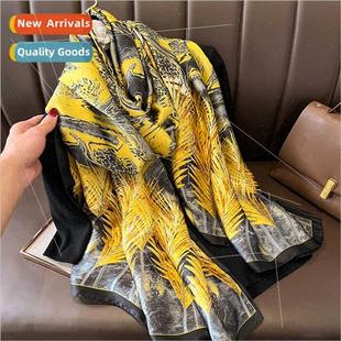 garden scarf wheat long Korean large multi field functional
