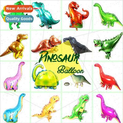 modeling aluminum film balloon Tyrannosaurus Rex children bi