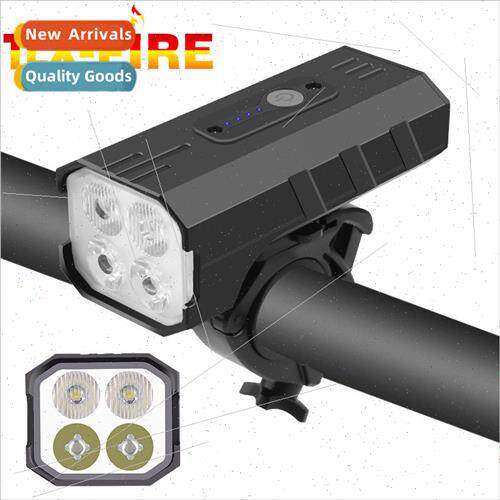 Bike ght Set 4T6 Car LED Flashlight Aluminum Alloy Equipment