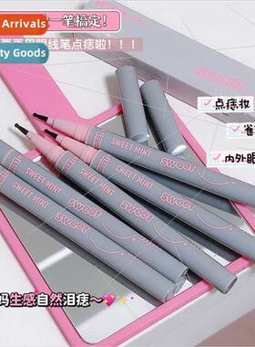 Focus heart tear mole pen lasting not easy to take off color