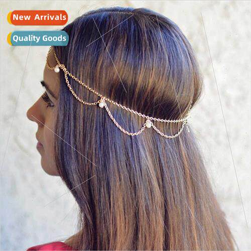 Europe handmade jewelry bohemian women hair accessories simp