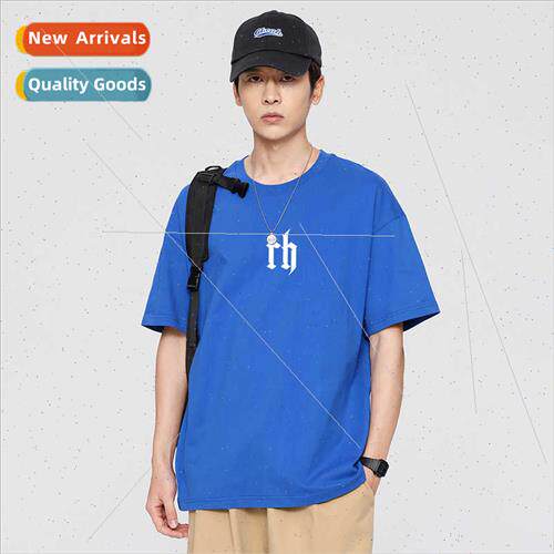 Men summer large size short-sleeved T-shirt nd cotton half-s