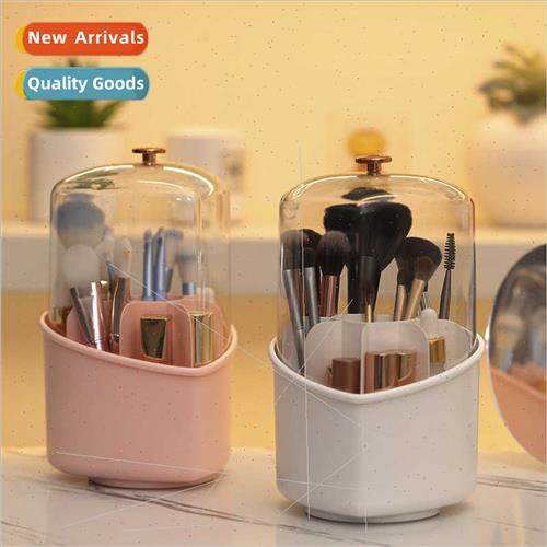 Makeup Brush Organizer Bucket Rotating pstick Holder Powder