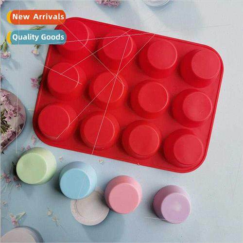 12 round egg tarts 319 soap mold chocolate biscu mold cake m