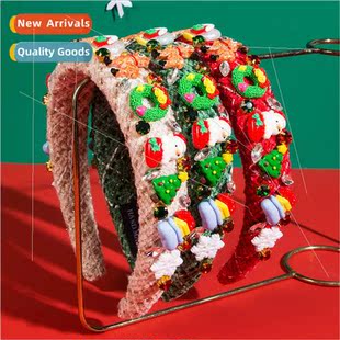 Hair bands Christmas Day headband elk snowman snowflake Chri