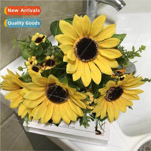 Sunflower Decoration Mini Plastic Fake Flowers Small Chrysan