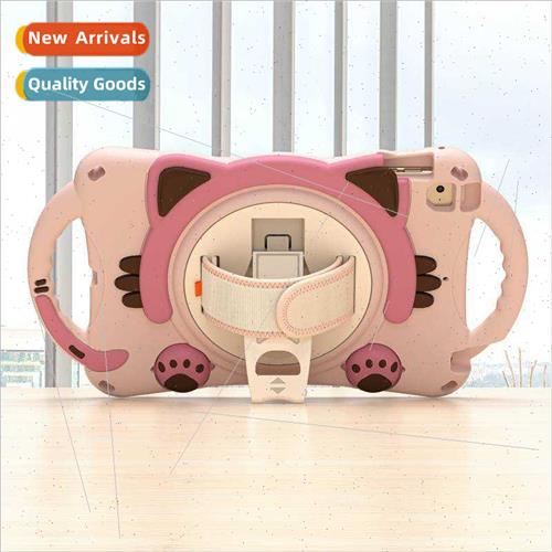 适用iPadmini1/2/3 kids handheld mini4/5 tablet case cute sho