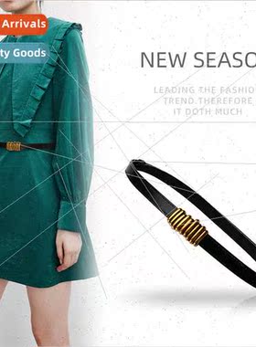 Belt Women Adjustable Belt Fashion Small Belt Dress Thin Bel