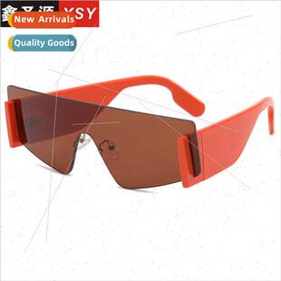 Fashion sunglasses men women rimless one-piece goggle windsc