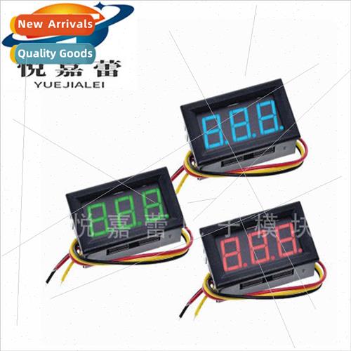 3-Wire DC Voltmeter Head 0.56 inch LED Digal Voltmeter DC 0V