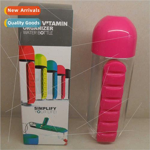 Portable pill box wh seven days 2 in 1 outdoor carrying conv
