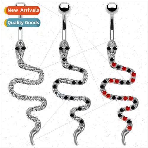 Europe Snake Belly Button Ring Animal Navel Ring Navel Decor