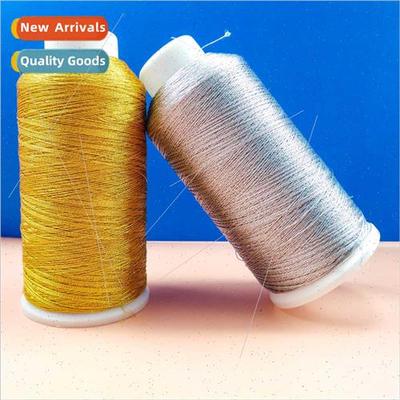 Dense gold silver threads Soft cross stch twisted threads Br