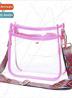 ladies bag shoulder bag crossbody bag female ins PVC transpa