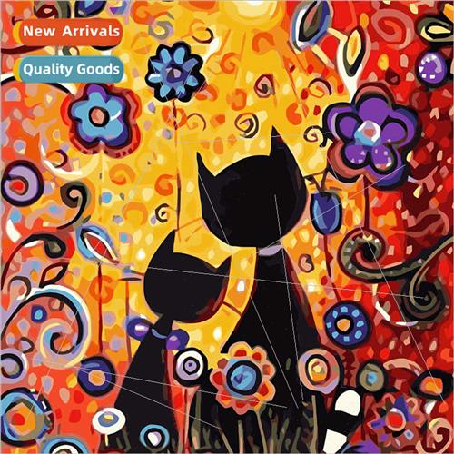 Cross Stch New DIY Cat Full Stch mple Handmade Thread Cross