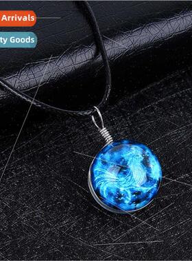 Jewellery Zodiac Time Gemstone minous Necklace Collarbone Ch
