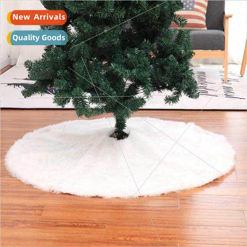 Whe Plush Christmas Tree Skirt 122cm Haiku Wool Christmas Tr