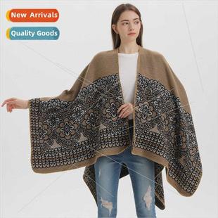 shawl fau Nepal Ms. Korean cape warm open travel Yunnan New