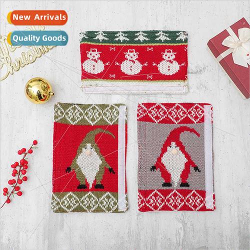 New Christmas decorations microwave door handle cover protec