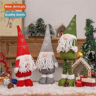 telescopic doll faceless New man decorations old Christmas