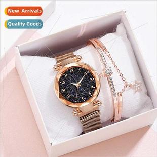 watch starry magnet full cla wristwatch star light che night