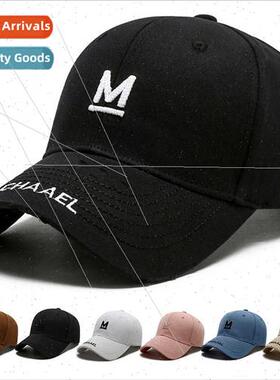 Hat men spring fall tide embroidery sun hat Korean  fashion