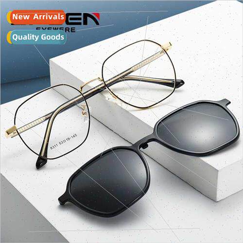 new sports cycling magnetic eyeglasses frame a mirror dual-u