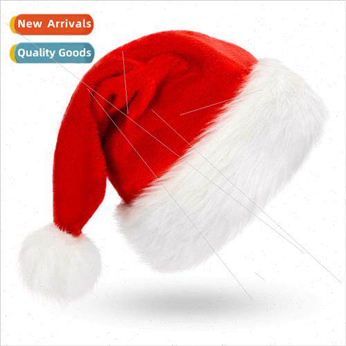 Creative short plush Christmas hats Christmas gifts Christma