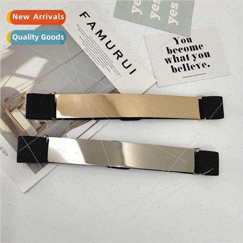 Iron piece silver belt female decorative waistband skirt ela