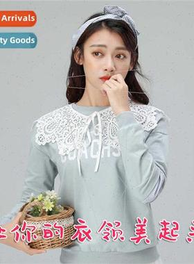 Fake Collar Women Hanfu Cloud Shoulder Lace Fake Collar Hund