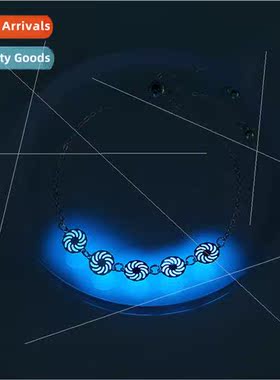 Round Cute Swirl pcs Oil Drip minous  Pull Adjustable Bracel