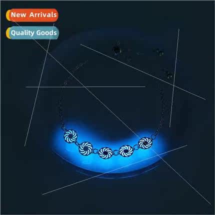 Round Cute Swirl pcs Oil Drip minous  Pull Adjustable Bracel