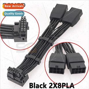 2x8pin 8PIN 16AWG 12VHPWR Cable 16Pin Connector Embossed