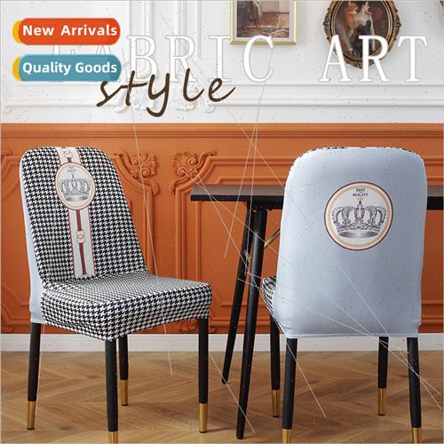 Household dining table chair cover cover modern simple elast