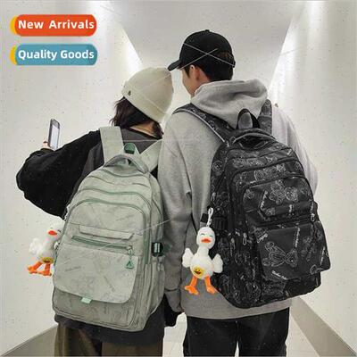 High-color bear print shoulder bag female fashion lightweigh