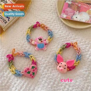 cute circ handmade colorful new bear Korean hair Dongdaemun