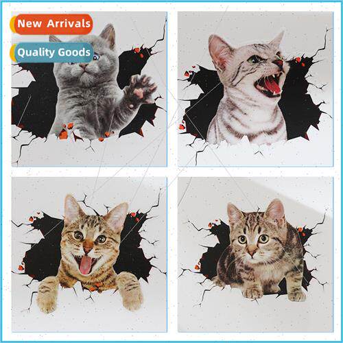 Car stickers creative 3D three-dimensional cat stickers body