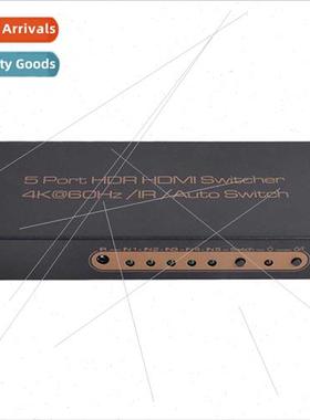 HI Swcher 5 in 1 out HDR 18Gbps 4:4:4 5 in 1 out 4K/60HZ
