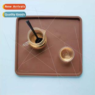 licone rim square plate Children place mat licone baking mat
