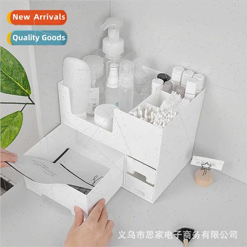 Cosmetic organizer drawer desktop dressing table makeup box