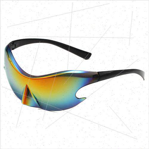Europe Y2K sunglasses personalized punk sunglasses men techn
