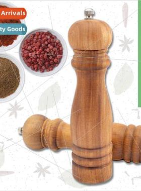 Pepper Grinder Manual Acacia Wood Pepper Mill Kchen ing Bott