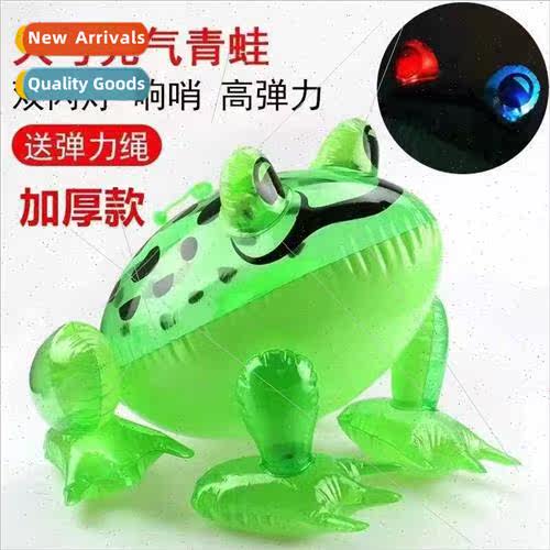 pvc inflatable light up frog inflatable toys frog children w