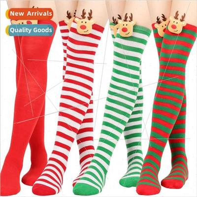 Christmas stockings knee high socks women party dress access