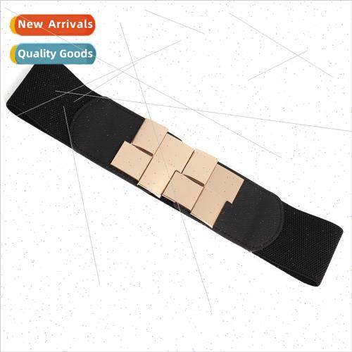 3053 fashion ladies elastic skirt wide belt women  hundred w