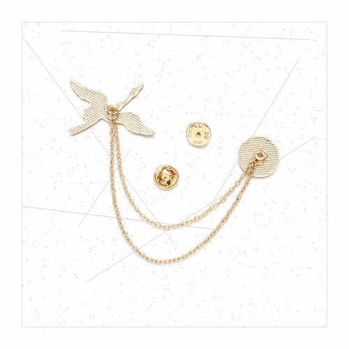 Creative cartoon animal chain jewelry brooch creative person